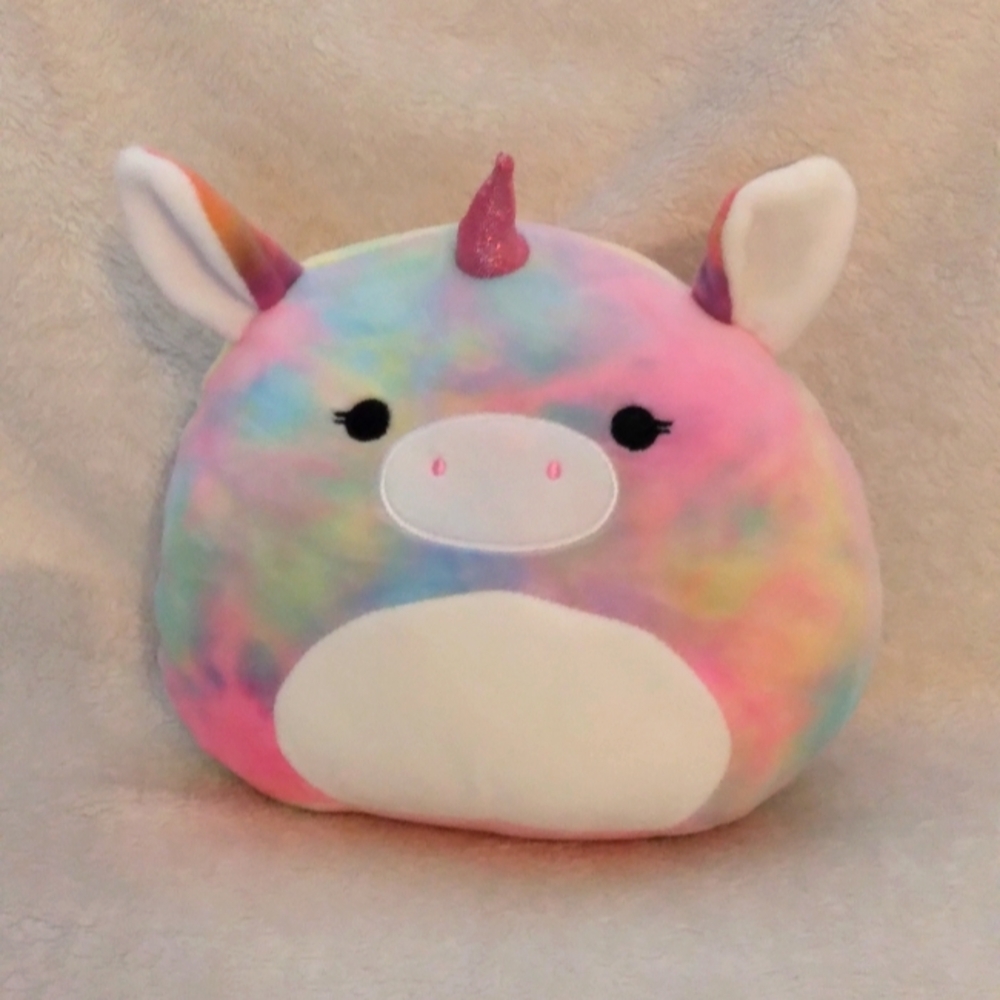 Rainbow unicorn plush